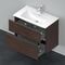 Duravit Waschtischunterbau D-NEO 1 Ausz. 1 Schubk 625x810x462mm Kast. dkl