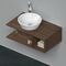 Duravit Waschtischunterbau Compact D-NEO 1 f rechts 260x800x480mm nussbaum dunke