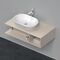 Duravit Waschtischunterbau D-NEO 1 Fach rechts 260x1000x550mm taupe
