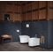 Duravit Wand-Bidet WHITE TULIP m ÜL mit Hahnlochbank 1 Hahnloch weiß