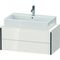 Duravit Konsolenunterschrank XVIU 400x900x478mm Prof. sw ma weiß hochglanz
