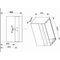 Keuco Waschtischunterbau STAGELINE 1000x625x490mm inox