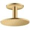 Kopfbrause 250 1jet AXOR Deckenmontage brushed gold optic