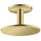Kopfbrause 250 2jet AXOR Deckenmontage brushed brass