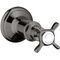 Abstellventil AXOR MONTREUX DN 15/DN 20 UP polished black chrome