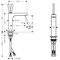 EH-WT-MI 160 AXOR CITTERIO DN 15 ohne Zugstange polished gold optic