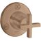 Ab-/Umstellventil AXOR CITTERIO T/Q UP mit Kreuzgriff brushed red gold
