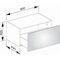 Keuco Sideboard X-LINE 800x400x490mm vulkanit