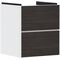 HG Waschtischunterschrank Xevolos E 480x555x475mm Ko mweiß Fr eiche deunkel