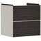 HG Waschtischunterschrank Xevolos E 580x555x475mm Ko Sandb. ma Fr Ei deunkel