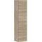 HG Hochschrank Xelu Q 1650x400x350mm Ei natur Griff mattweiß