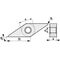 Wendeschneidplatte VNMG 160404-M PMK30 Bearb.mittel PROMAT - VPE: 10
