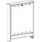 OV Aufputzschrank Regudis W-HTU Standardausführung 700x980-1005x160mm