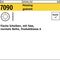 Unterlegscheibe ISO 7090 Fase 2,5 Messing gedreht 100 Stück - VPE: 100