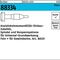 Einbauzubehör R 88334 Spindel/Vorspannpatrone M10x 1 Stahl 1 Stück AMECOIL