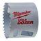 Lochsäge Hole Dozer D.60mm Schnitt-T.41mm variable Zahn HSS-Bi-Metall MILWAUKEE