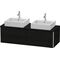 Duravit Waschtischunterbau XSQUARE 1400x400x548mm 2 Au we hgl ES Ah rechts