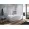 Hoesch Trapez-Badewanne iSENSI 1800x1400x450mm, rechts weiß