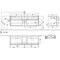 V&B Waschtischunterschrank COLLARO 1600x548x500mm m LED-B. bl Matt Lacquer