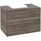 V&B Waschtischunterschrank COLLARO 800x548x500mm WT mttg m LED-B. Stone Oak