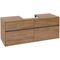 V&B Waschtischunterschrank COLLARO 140x54,8x50cm WT mttg Kansas Oak