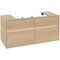 V&B Waschtischunterschrank COLLARO 120x54,8x50cm WT mttg m LED-B. No Oak