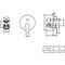 V&B Fertigmontageset ARCHITECTURA EH-Wannenb 170x170x42mm chrom
