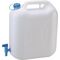 Wasserkanister 22l HD-PE H440xB415xT190mm HÜNERSDORFF