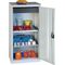 Werkzeug-/Beistellschrank H1000xB500xT500mm 1Schubl.2BD lichtgrau STUMPF