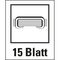 Leitz Heftzange WOW 55312023 max. 15Blatt Metall pink metallic