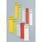 Ordneretikett schmal/kurz sk Papier blau 10 St./Pack