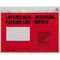 Dokumententasche Lieferschein Rechnung C6 mF sk rt 250 St./Pack.