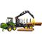 John Deere 1210E Rückezug m. Greifer
