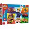 Puzzle mit 100 Teilen Feuerwehrmann Sam
