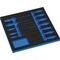 Werkzeugmodul Leereinlage 2/3-Modul 4000 871 288,12-tlg.WERA
