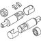 Grohe Stoßdämpfer f Bau Keram WC-Sitz m Soft Close we