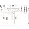 Duravit Waschtisch D-NEO m ÜL m HLB ohne Hahnloch 650x440mm weiß