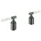 GROHE Hebelgriffe Atrio Private C. 48464 White Attica Caesarstone hard graph. gb