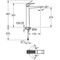 Grohe EH-WT-Batterie ALLURE BRILLIANT XL-Size, Griff mit Rändelstruktur chrom