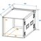ROADINGER Verstärkerrack PR-2, 10HE, 47cm tief