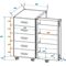ROADINGER Universal-Schubladen-Case TSF-1 mit Rollen