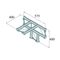 ALUTRUSS BISYSTEM PH-42 4-Weg T-Stück horizontal