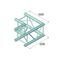 ALUTRUSS QUADLOCK TQ390-QQC21 2-Weg-Ecke 90°
