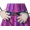 EUROPALMS Kleine Hexe, Metall, 102cm, lila