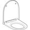Geberit WC-Sitz ONE m Absenkauto weiß Designabdeckung chrom
