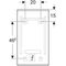 Geberit Lichtspiegel OPTION PLUS SQUARE Bel dir u ind sw matt/Aluminium elo 400x