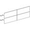 Geberit Frontschublade Set f WTU One 1350mm mattschwarz