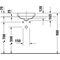 Duravit Aufsatzbecken HAPPY D.2 PLUS o ÜL o HLB 400x400mm o HL weiß/anthrazit