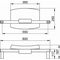 Keuco Wandstange PLAN CARE 600mm verchromt