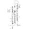 2-Griff-WT-Armatur 220 AXOR MONTREUX DN 15 m Zugst-Ablaufgarn. 1 1/4Zoll bru ni